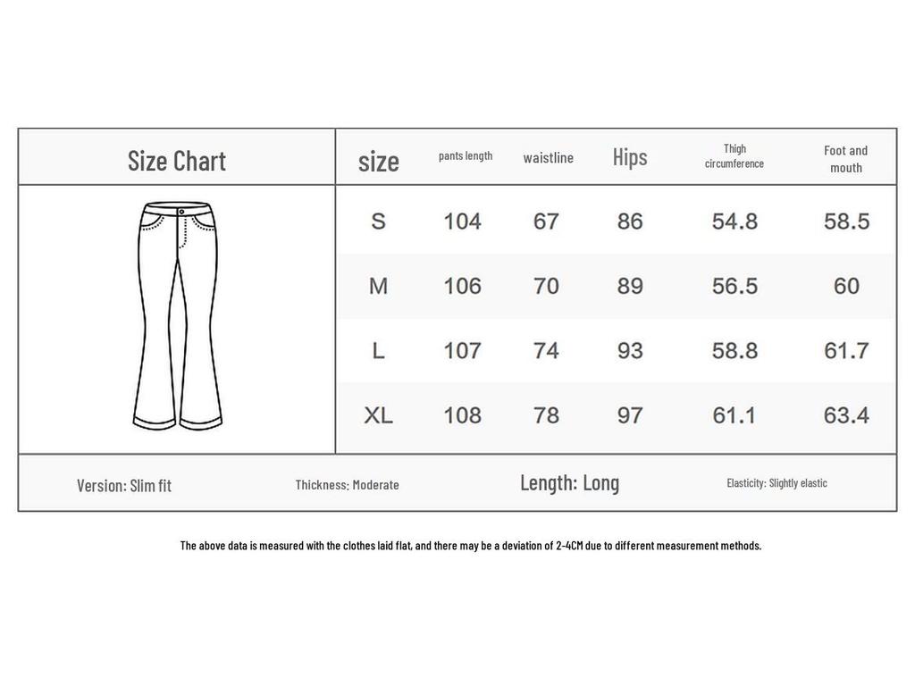 Peacebird AAHAG1460 Women's Flare Jeans