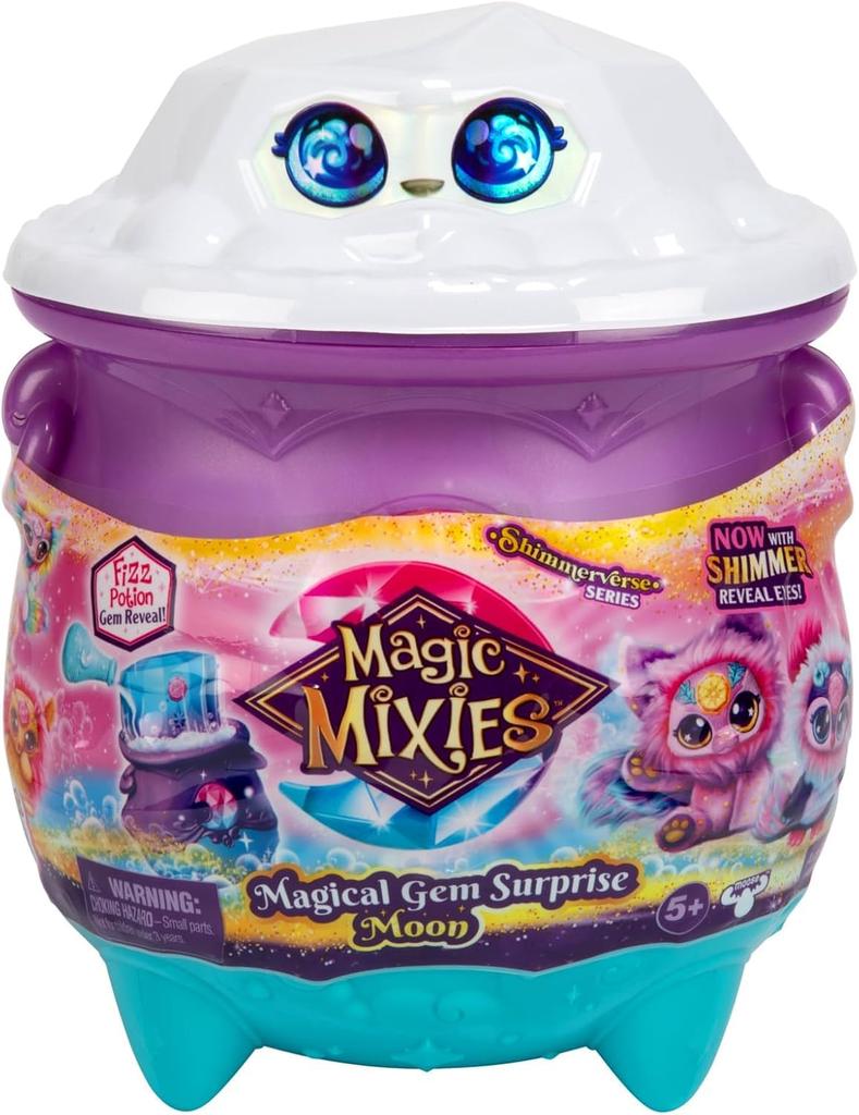 Magic Mixies Cauldron Moon Surprise Toy Plush Toy, Magical Gem Surprise Moon, Christmas Gift [Imported]