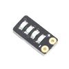 5Pcs 1S Mini LED Battery Level Display Board 3.7-4.2V 1S Lithium Capacity Meter Cable-Free Bare PCB Indicator