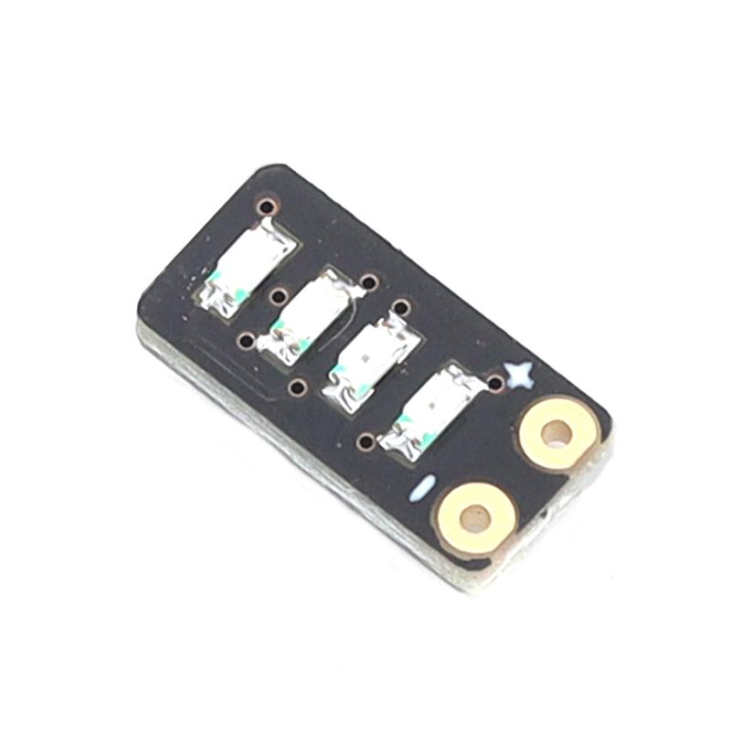 5Pcs 1S Mini LED Battery Level Display Board 3.7-4.2V 1S Lithium Capacity Meter Cable-Free Bare PCB Indicator