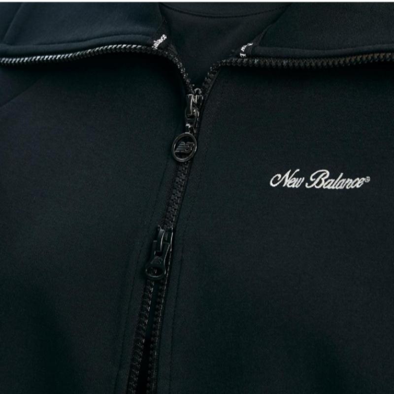 New Balance Jacket Rqk Nbmde1W202 19 W Signature Collar 2 Way Zip Up  Semi 