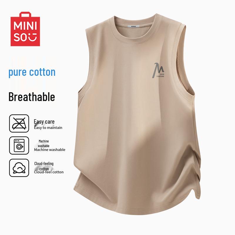 

Мужской ретро-жилет свободного кроя из хлопка MINISO 4XL