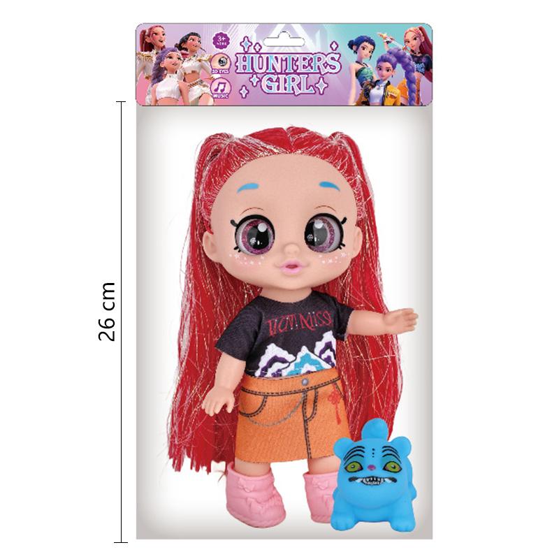 New Hot Kpop Devil Hunter Rumi Zoe Mira Anime Polyvinyl Chloride Character Collection Childrens Gift Hot Anime Dolls 5D Eyes