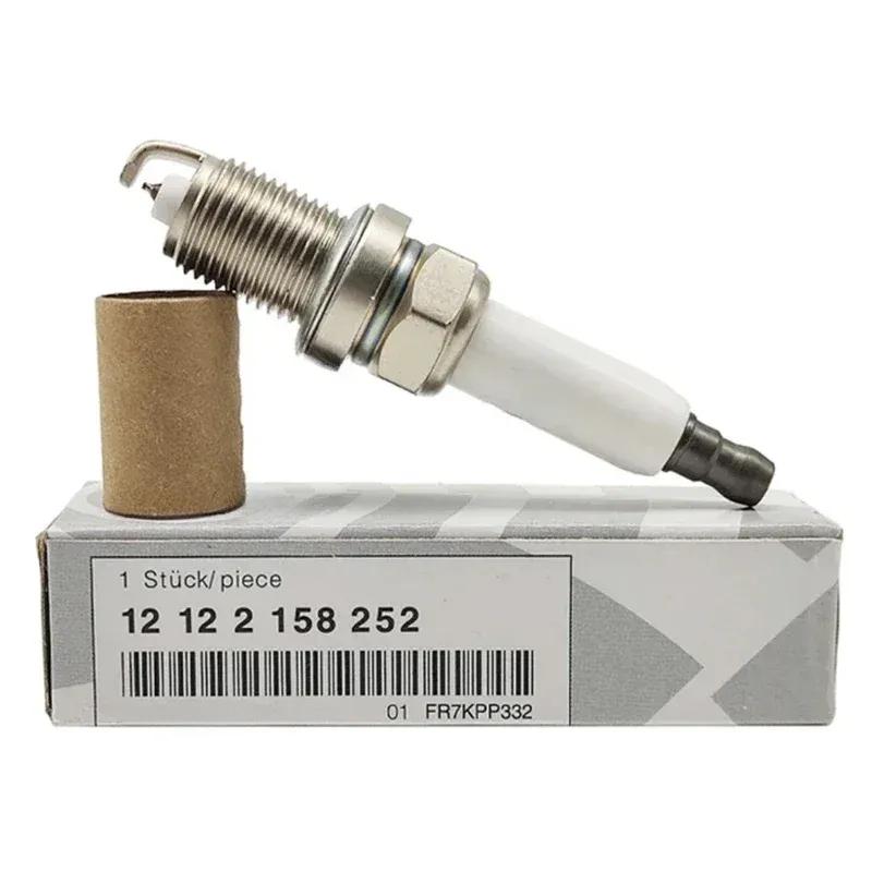4/6PCS Iridium Spark Plug 12122158252 FR7KPP332 for BMW 5 6 Series E60 E63 E64 X5 E70 550i 650i 4.8i N62B48B Car Ignition Candle