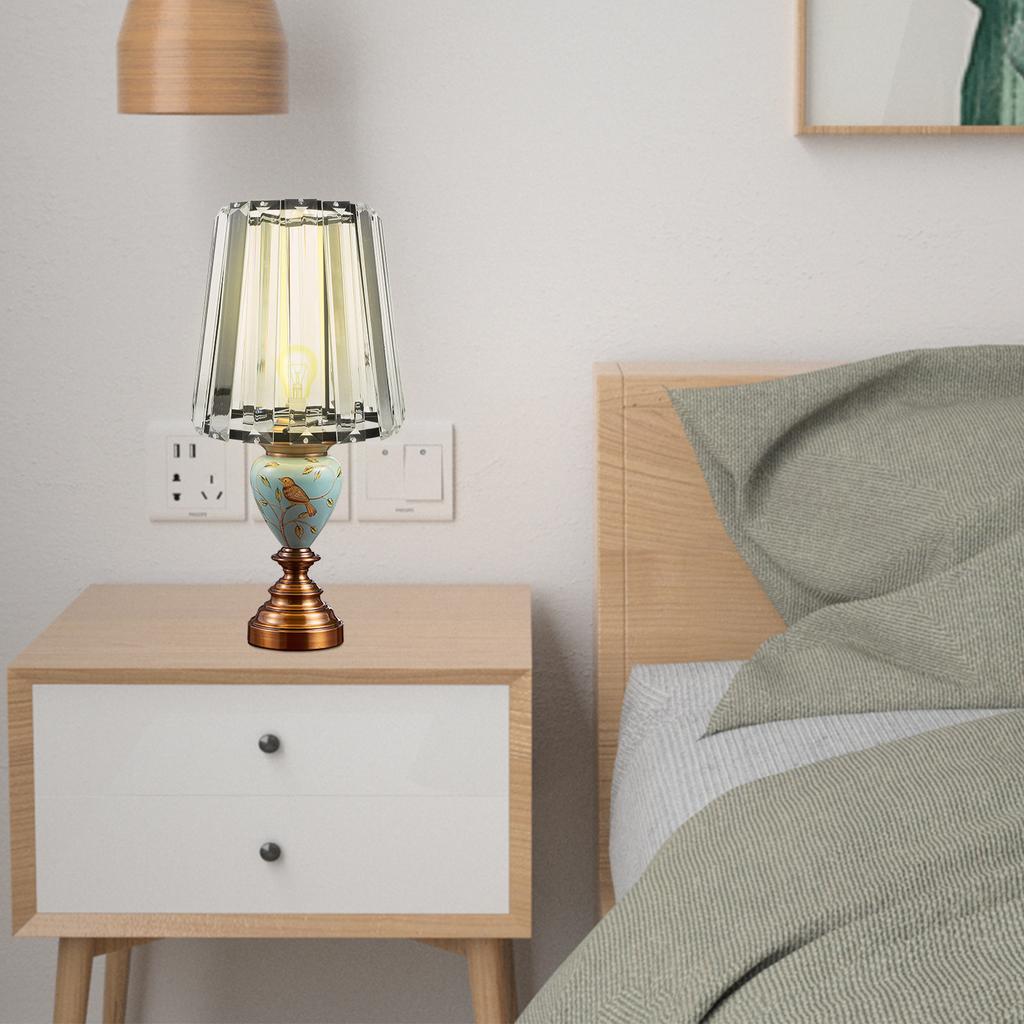 Glass Lamp Shade Replacement Durable Decorative Lighting Fixture for Living Room Bedroom Pendant Light Glass Lampshade