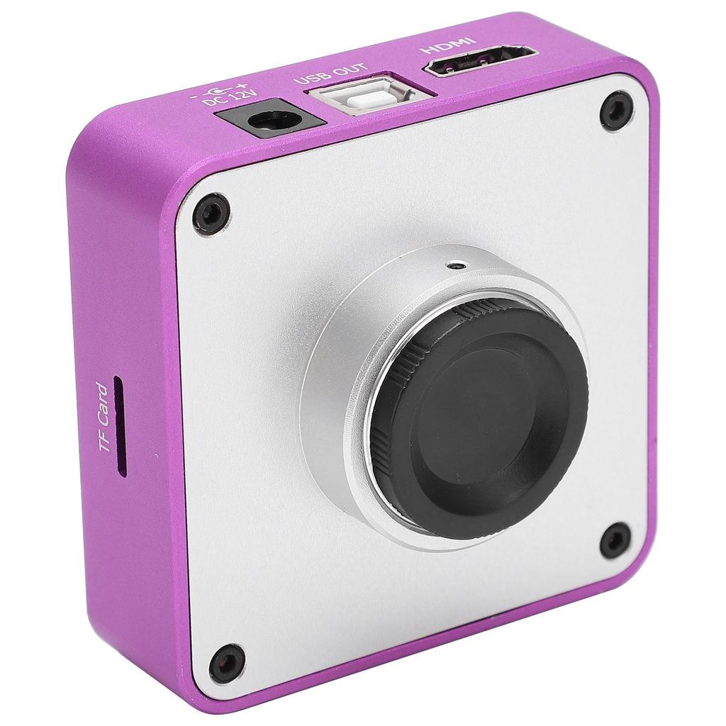 2K 51MP Microscope Camera USB Industrial Camera +1 2 Stereoscopic Microscope CMount Adapter Lens