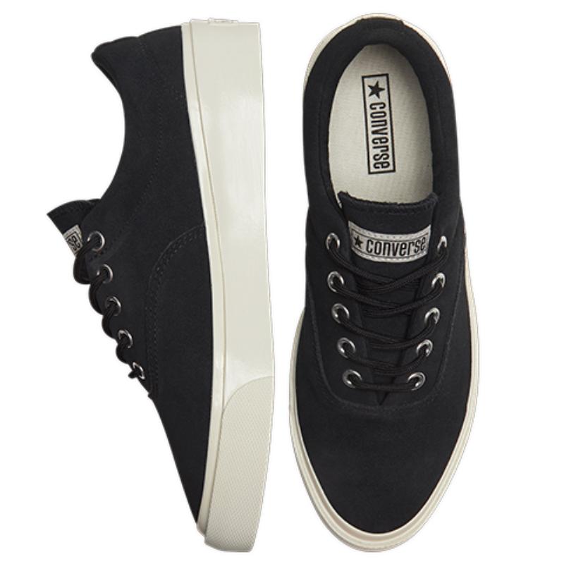 Converse Skidgrip Bequeme Low-Top Canvas Schuhe Unisex Schwarz