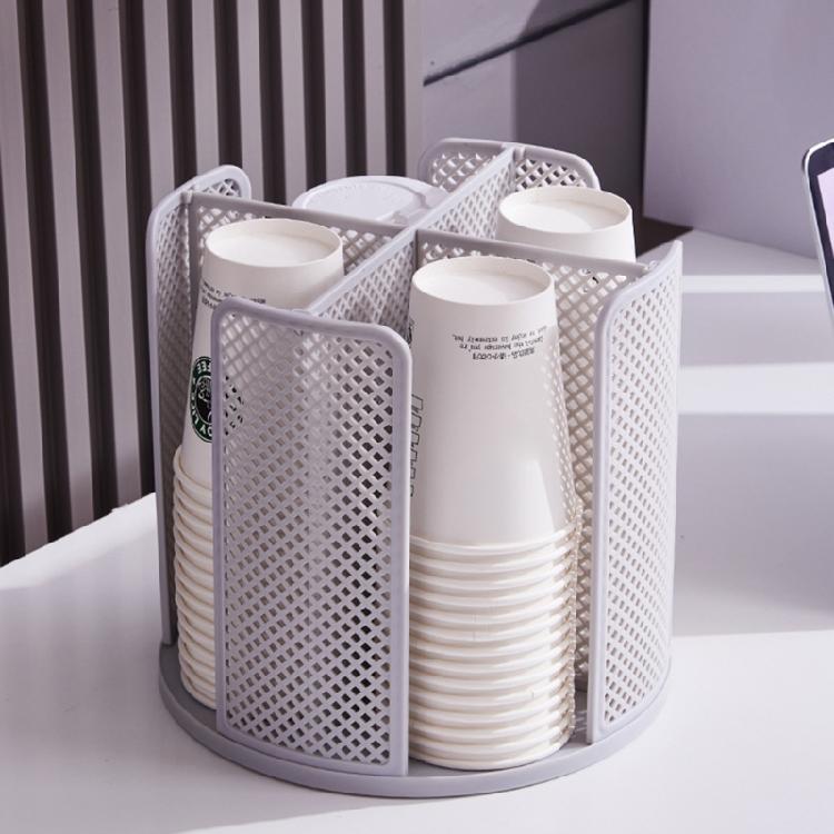 Convenient Kitchen Counter Organizer Rotating Storage Rack for Utensils and Spices Spice Bottle Holder Makeup Stand