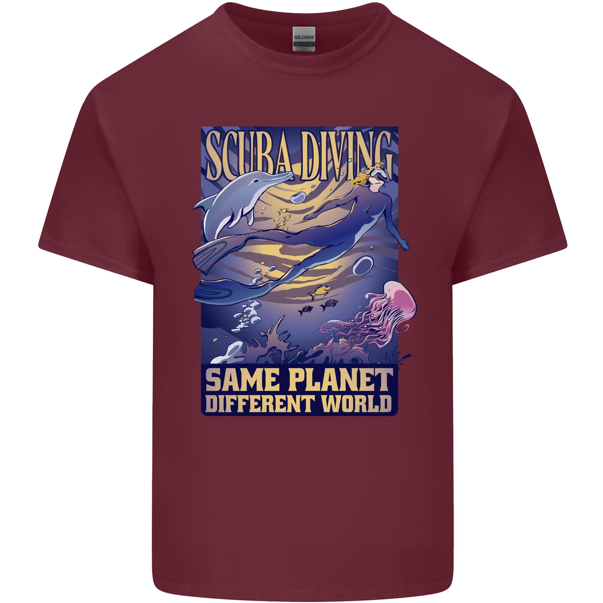 Same Planet Different World Unisexs Light Cotton TShirt S