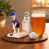 Home Bar Bottle Opener Opener Golf Swing Beer Shape Fun Board Game Dinner Party Accessory Durable Creative Ornament for Bars And Parties Atmosphere