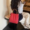 Vintage Plaid Tote Bag Women's Handbag Commuter Large Capacity Shoulder Bag