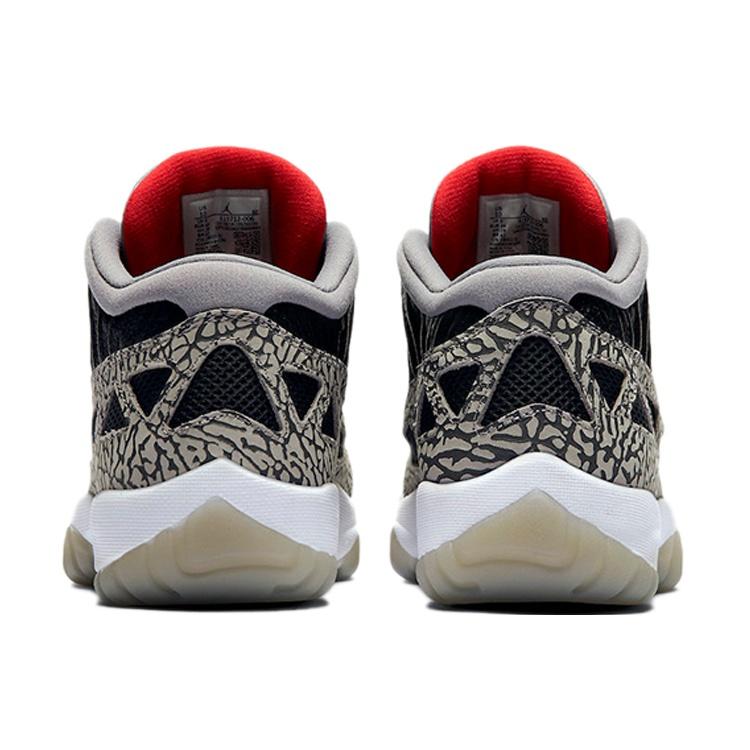 Air Jordan 11 Retro Low IE 'Black Cement' Men's 919712-006