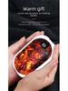 2025 Cross-Border Digital Hand Warmer: Dual-Sided Heating & Large Capacity Charcoal Fire Charging.
