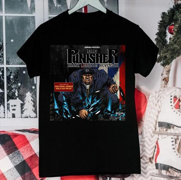 Унисекс футболка с рэпом Big Pun Хлопковая рубашка Все размеры LI229 Унисекс футболка S