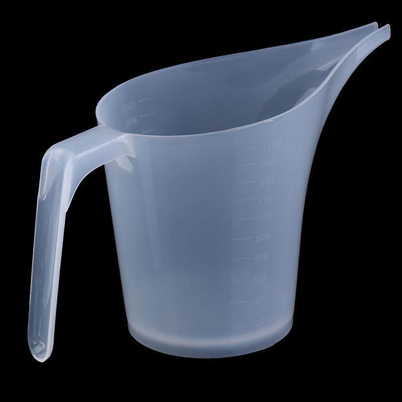 Spitze Mund Kunststoff Messbecher Tasse abgestufte Oberfläche Küche Bäckerei Werkzeug