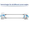 Dependable-RV Shower Corner Storag 7"-13"Shower Corner Storag Adjustable Corner Storage Bar RV Accessories Corner Storage Bar