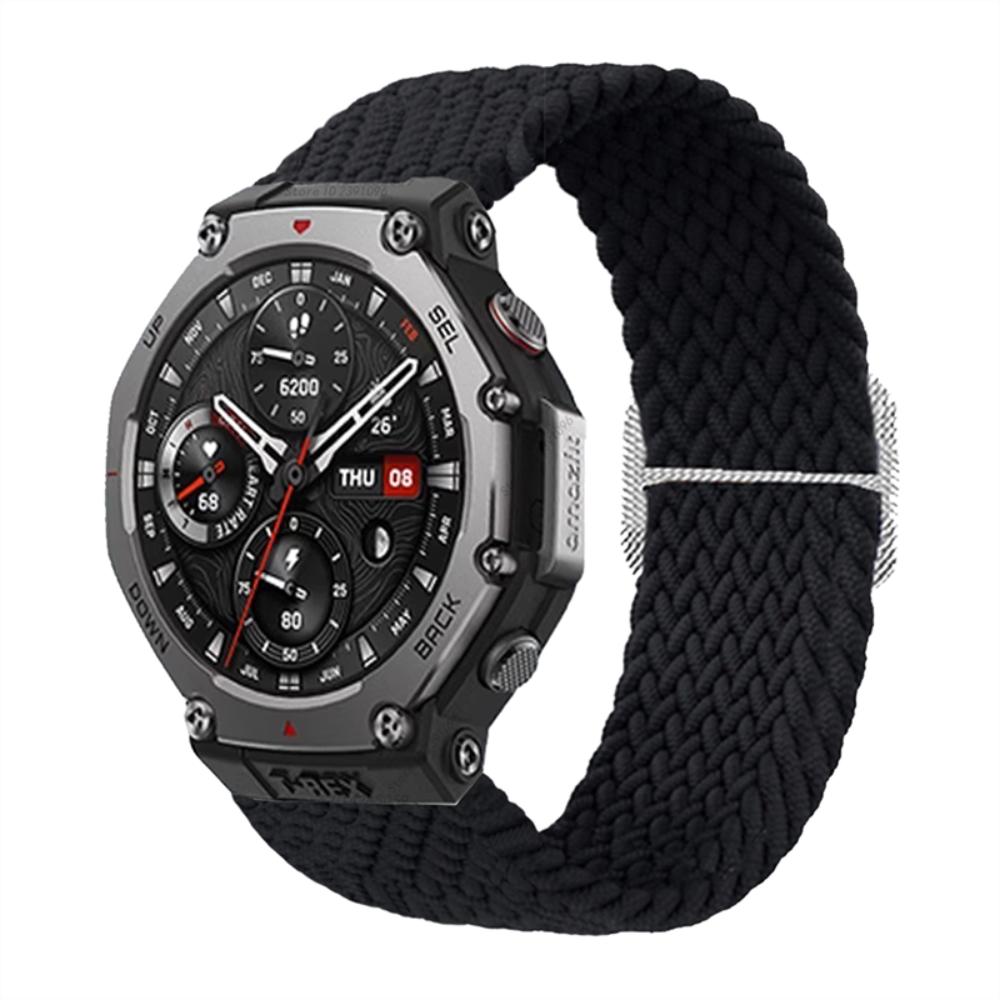 Nylon-Schlaufe für Amazfit T-rex 3 Smartwatch Sportarmband Armband für Tyrannosaurus T-Rex 3 Geflochtenes Armband Zubehör