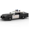 Creative Racing Car Model: DIY MOC Building Blocks Compatible with Lego - Police Car Ornament & Educational Toy