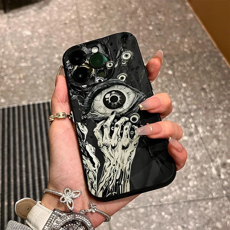 Dark Wind Buthulhu Eye for Apple 17Pro Phone Case iPhone16 Folds 15/14/13/12 Soft