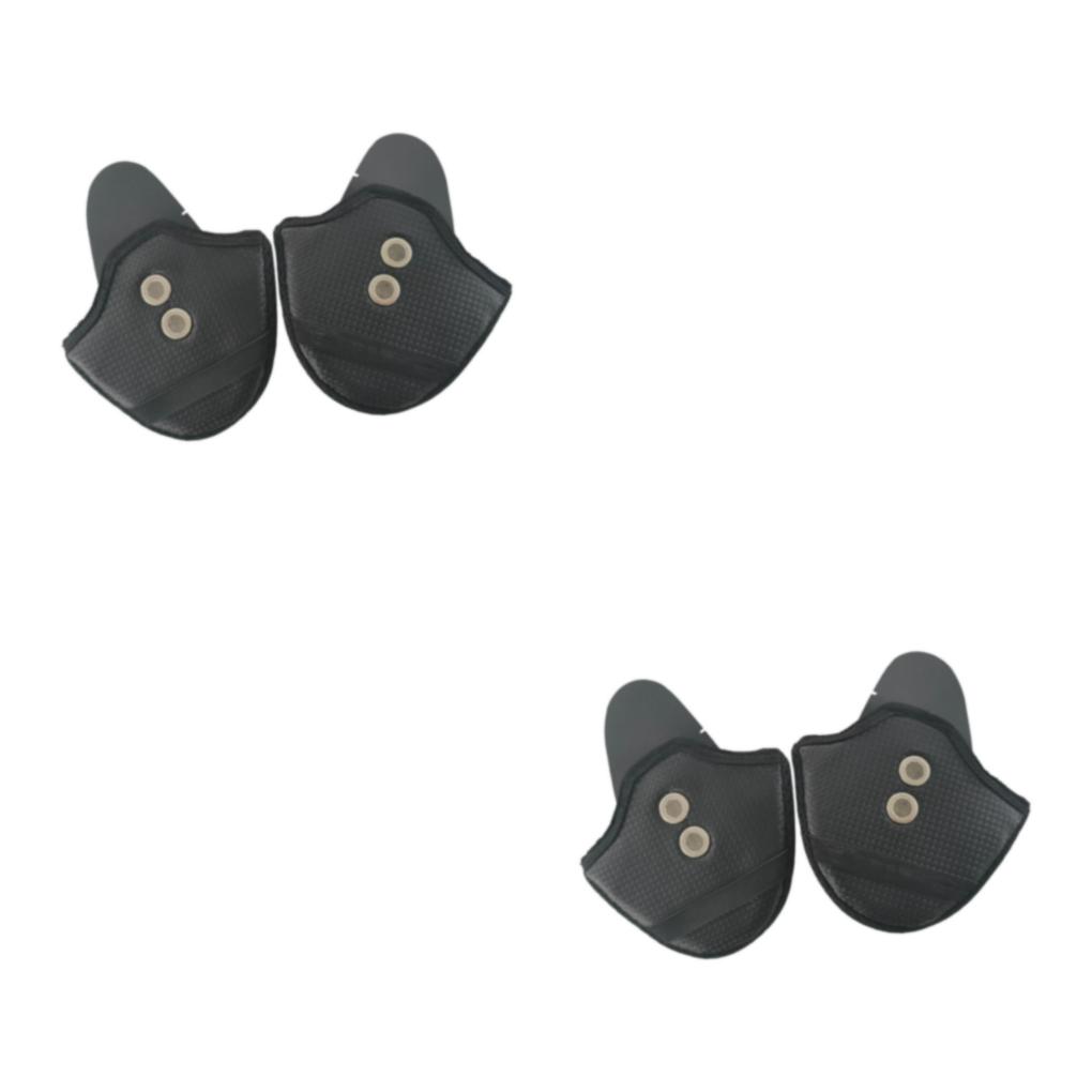 1 Paire De Cache-oreilles Amovibles Pour Casque De Moto, 1
