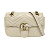 [Pre-Owned] GG Marmont Matelassé Mini Bag 'White' - Good #BI8M2W