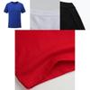 Men Women Plain T Shirts Cotton Comfortable Short Sleeves Crew Neck Top Tee