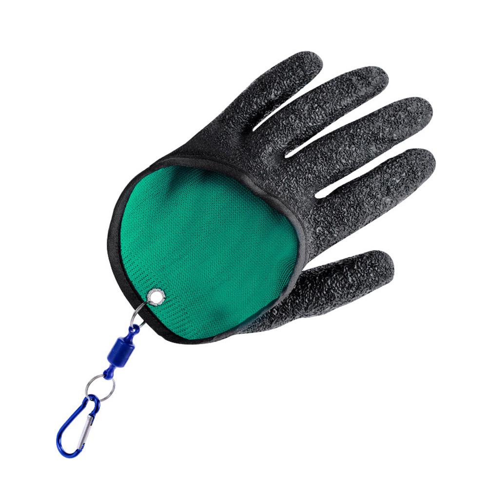 1Pcs Fish Catch Gloves Fishing Glove With Magnet Hook Non-Slip Gloves Catching Fish Latex Hunting Gloves For Accessories