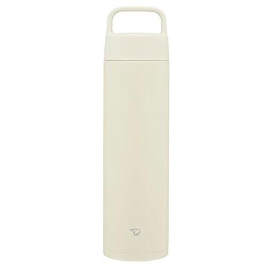 Zojirushi stainless steel mug 650ml easy carry handle type dishwasher safe seamless lid only 2 points maintenance Ecru SM-RS65-WZ.