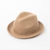 Autumn and Winter New Fashion and Leisure Warped Edge Short Brim Wool Jazz Hat Outdoor Shopping Warm British Top Hat Tide