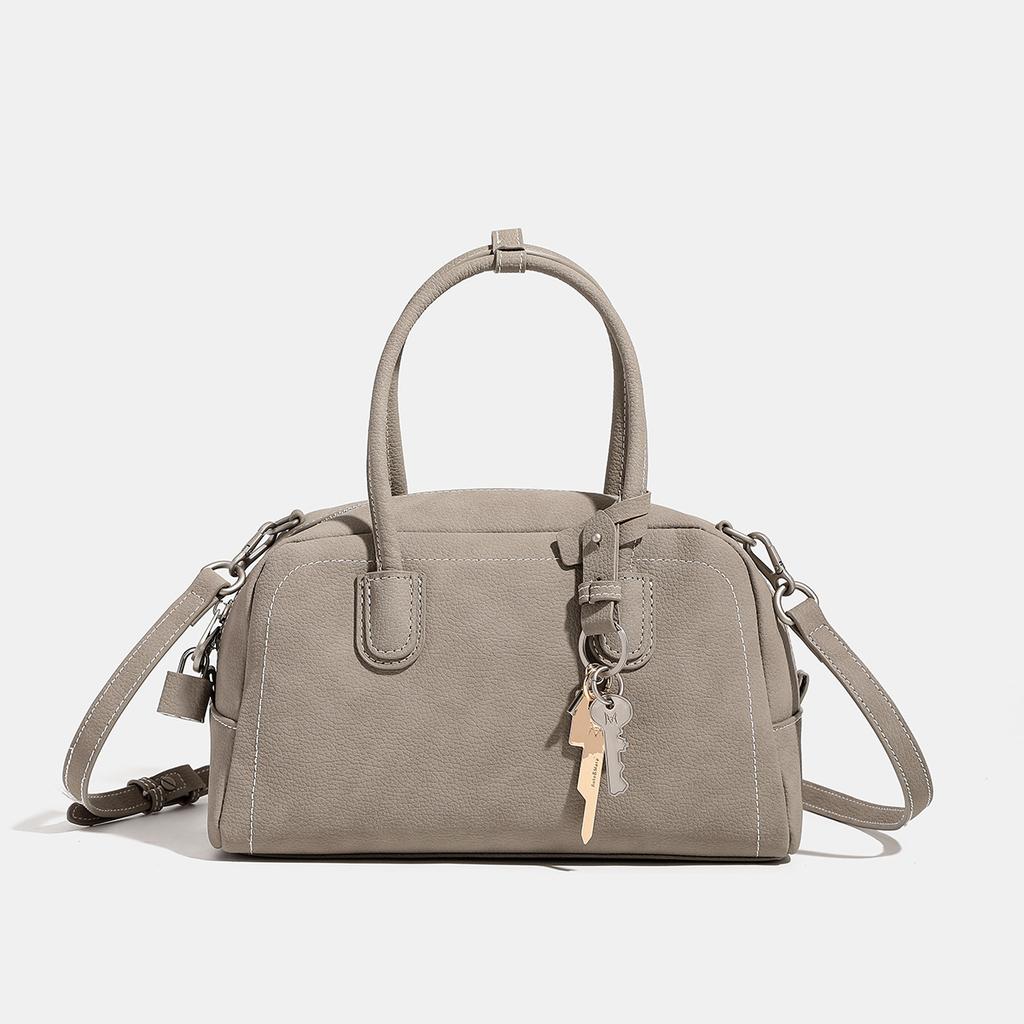 French Niche Retro Underarm Bag for Women New Autumn Shoulder Bag Matte Sense Commuter Boston Pillow Bag