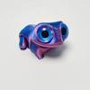 Cute Big Eyes 3D Printed Frogs Ornament Cartoon Handicraft 3D Printed Frog Model Figurine Realistic 3D Printed Frog Toy Children