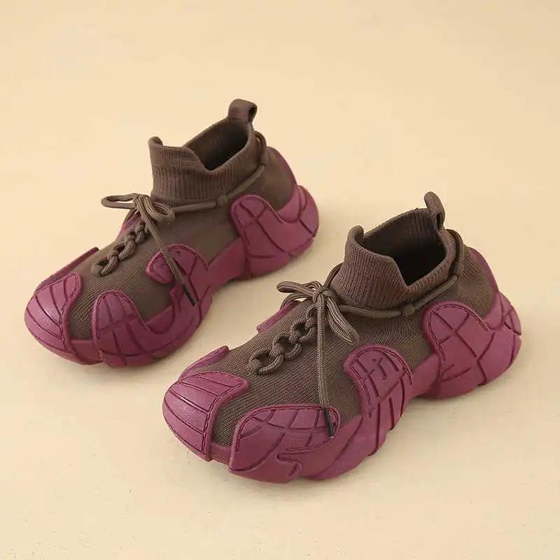 Fashion Key Height Thick Heeled Womans Luxury Trainer Loafers Summer Sneakers Ladies Shoes Designer Sport Lowest Price New Fast