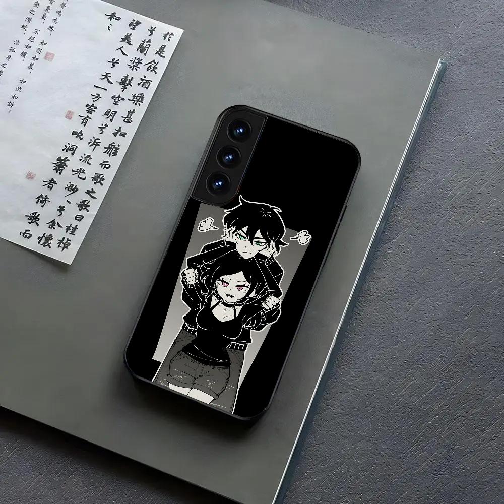 Coffin Of A-Andy And Leyley Phone Case For Samsung S24, S25 22,30,Note20,Ultra,Lite,Ultra5G,Plus,FE Black Cover