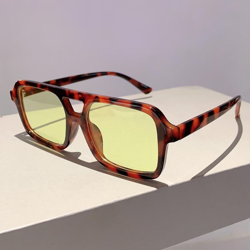KAMMPT Vintage Sunglasses 2024 New Classic Double Bridge Outdoor Men Shades Stylish Retro Multicolor Brand Design Women Eyewear