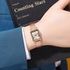 High Value Medieval Women'S Watch Retro Roman High-End Watch Classic Square Plate Quartz Watch