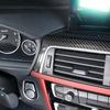 For BMW F30 F31 F32 F33 F34 F36 F80 F82 Real Carbon Fiber Car Dashboard Panel Decorative Cover Sticker Trim Interior Accessories