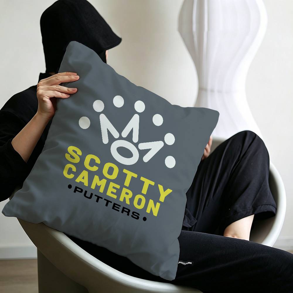 Golf S-Scotty C-Camerons Pillow Cushion Cover Pillowcase Living Room Sofa Home Decor Customized
