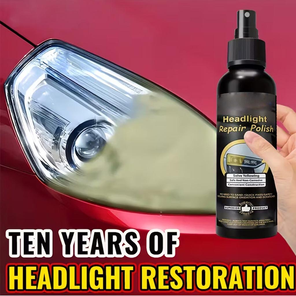 Lichid Far Auto, Instrument Agent de Refacere Acoperire Faruri, Agent de Refacere Acoperire Faruri Auto(100ml)