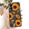 Liquid Silicone Soft Back Cover For Tecno Spark GO 3 GO3 KN3 Phone Case Luxury Girly Flower Butterfly Bow Painting Casing
