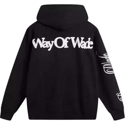 Li-Ning Bedruckter Kapuzenpullover Bequem Atmungsaktiv Vielseitig Lockeres Sweatshirt Herren Sweatshirt Schwarz AWDU295-4
