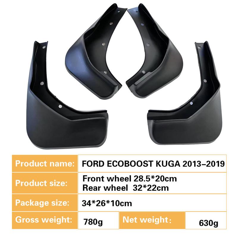 For FORD EcoBoost Escape 2013-  mudguard, Splash proof mudguard, front and rear wheel fender