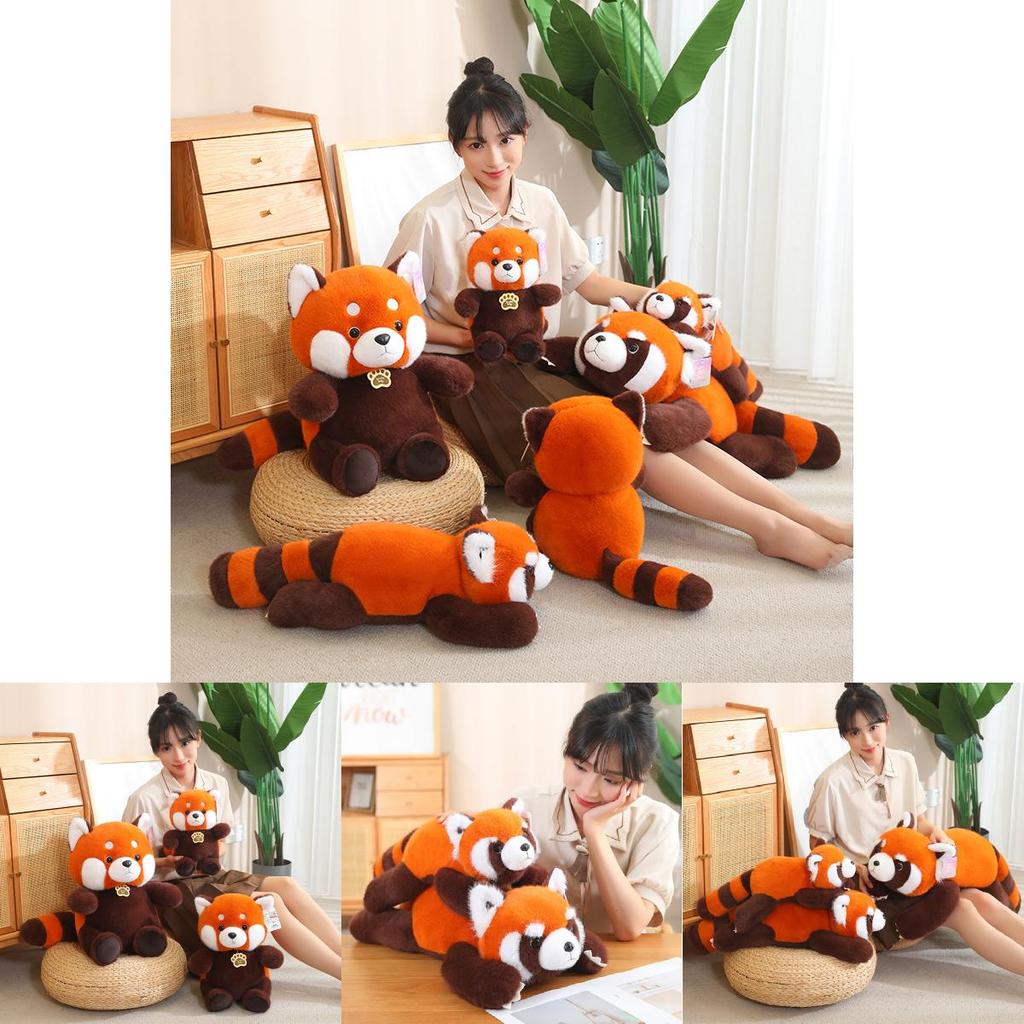 Adorable Raccoon Plush Toy Soft Stuffed Animal Cuddly 25cm To 80cm For Children