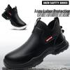 Waterproof, Oil-Proof, Non-Slip, Wear-Resistant Labor Safety Shoes - Lightweight & Comfortable Chef Shoes