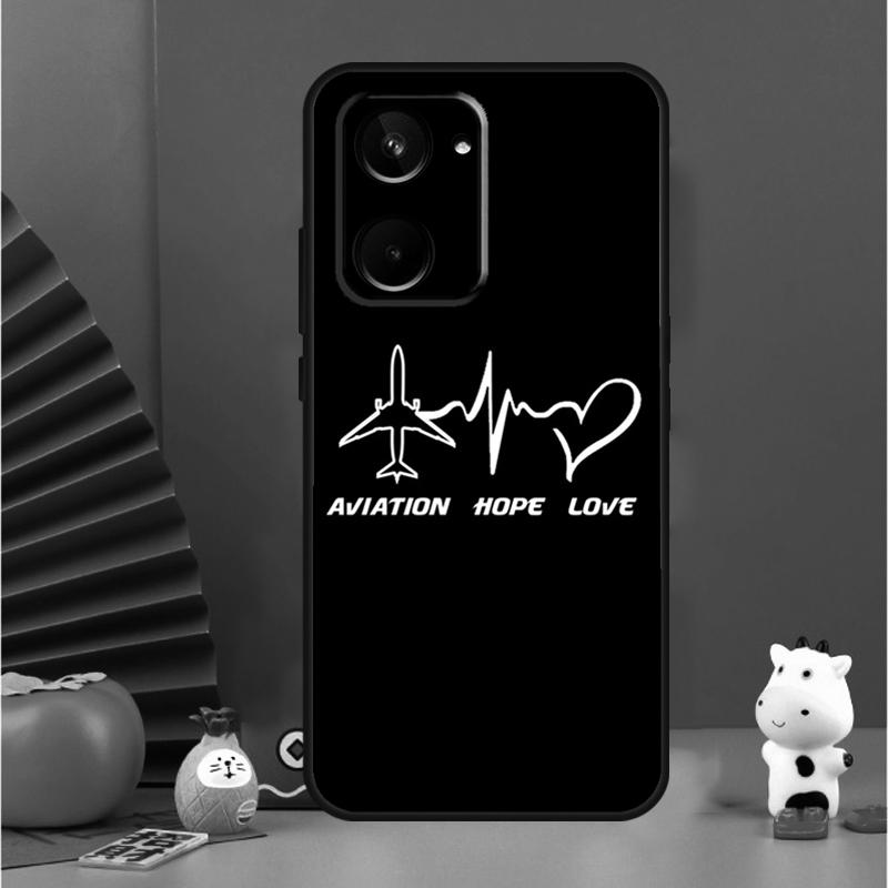 

aircraft Airplane fly travel For Realme 15 Pro GT7 GT6 10 11 12 13 14 Pro Plus C67 C63 C61 C55 C51 C53 C35 C75 C65 Case Realme 11 Pro