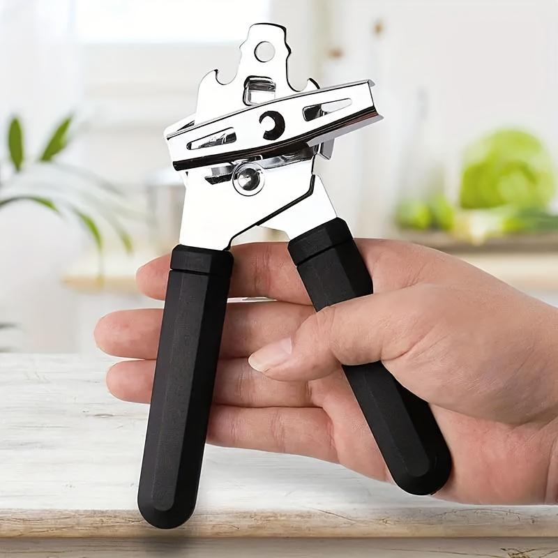 Stainless Steel Multifunctional Professional Can Manual Can Opener Craft Beer Grip Can Opener Bottle Opener Kitchen Gadgets