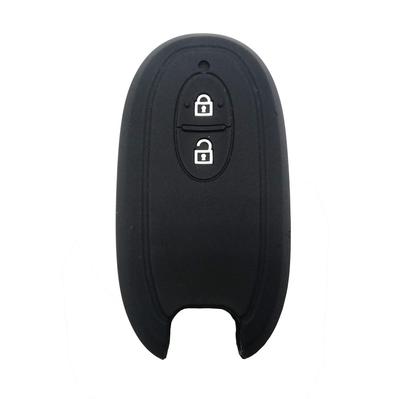 Silicone Smart Key Cover for Suzuki Wagon R Hustler Lapin Solio Spacia Alto Works Key Case Key Holder Genuine Parts Remote Control Cover Key Case