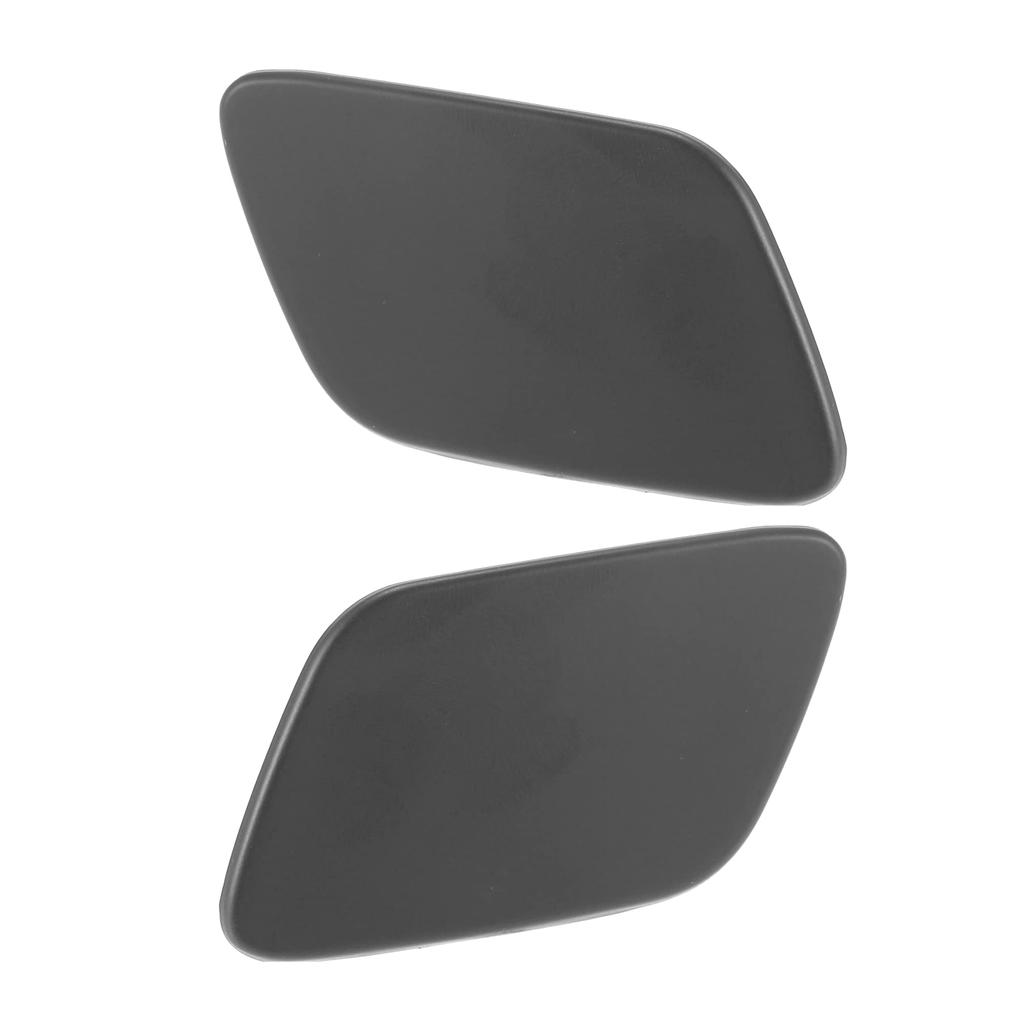 ACROPIX Front Left & Right Bumper Headlight Washer Nozzle Cover Cap for Volkswagen Passat B6 Deep Gray 2pcs