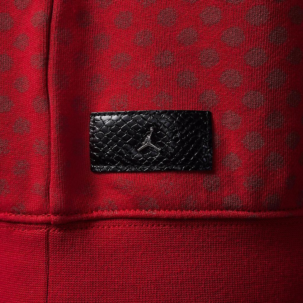 Jordan Flight New Year Transformation Series Knitted Crew Neck Comfortable Long Sleeve Kids Tops Red IF3740-687