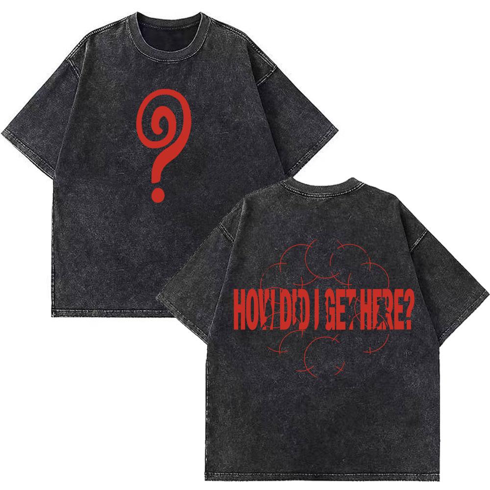 Louis Tomlinson Lemonade Tour Merch Vintage Washed T Shirt Unisex Summer Fashion Tshirts Oversized Aesthetic Trendy Tshirts