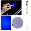 Invisible Ink Pen Anti-Counterfeit Secret Marker Pen With UV Light LED Secret Message Pens Secret Ballpoin Pen Classroom Prizes